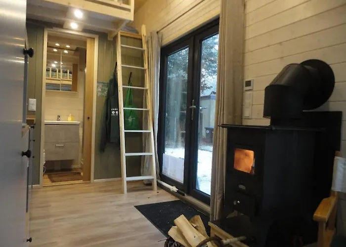 Tinyhouse On Wheels Сasa de vacaciones Schortens
